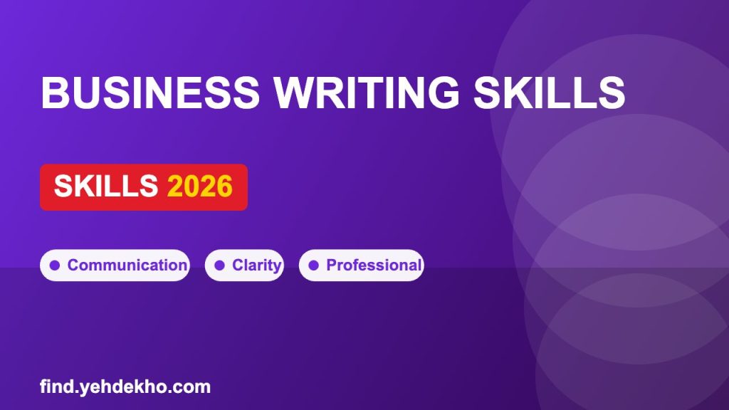 Business Writing Skills